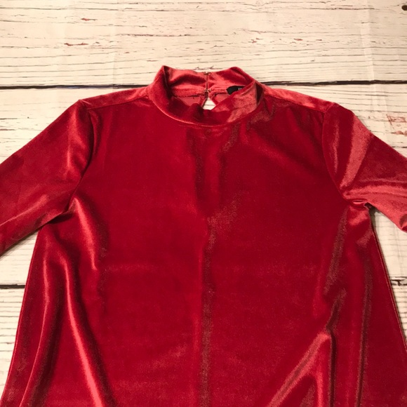 🎉 HOST PICK!!! 🎉 RED VELVET DRESS NWT!! ❤️ - Picture 2 of 8